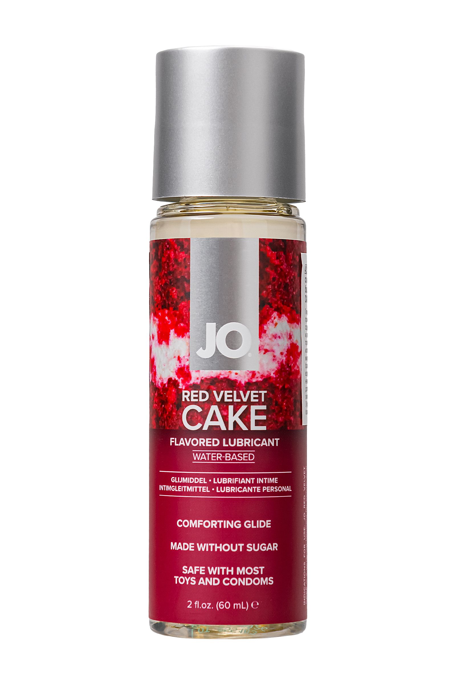 Лубрикант на водной основе JO H2O Red Velvet Cake Flavored Lubricant - 60 мл. 1