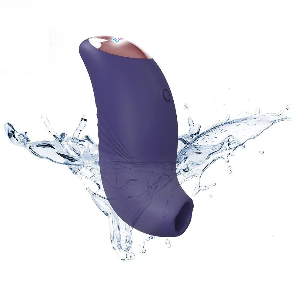 Темно-синий вакуум-волновой стимулятор Believer 3