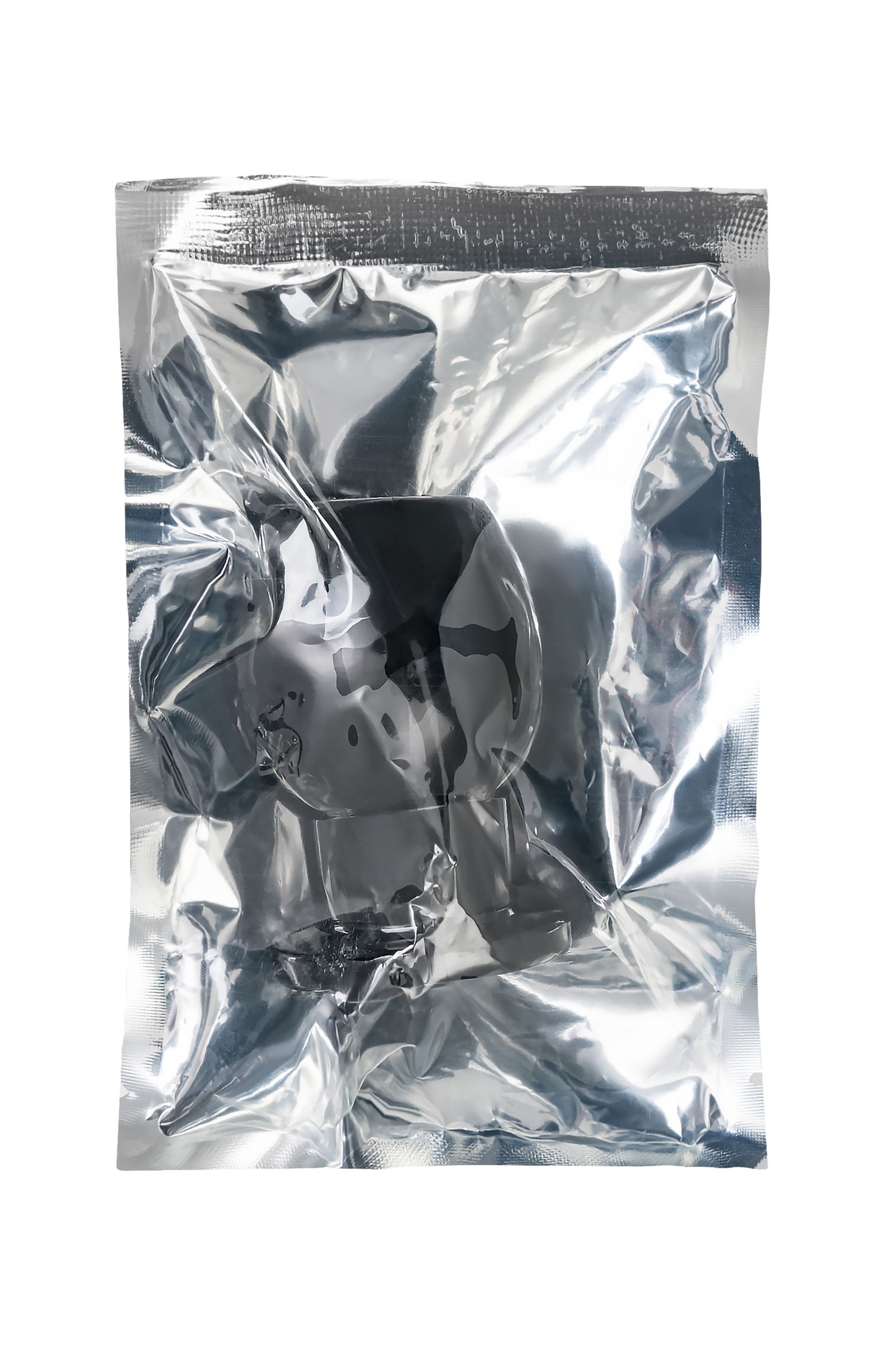 Черная анальная втулка Basic S - 6 см. 8