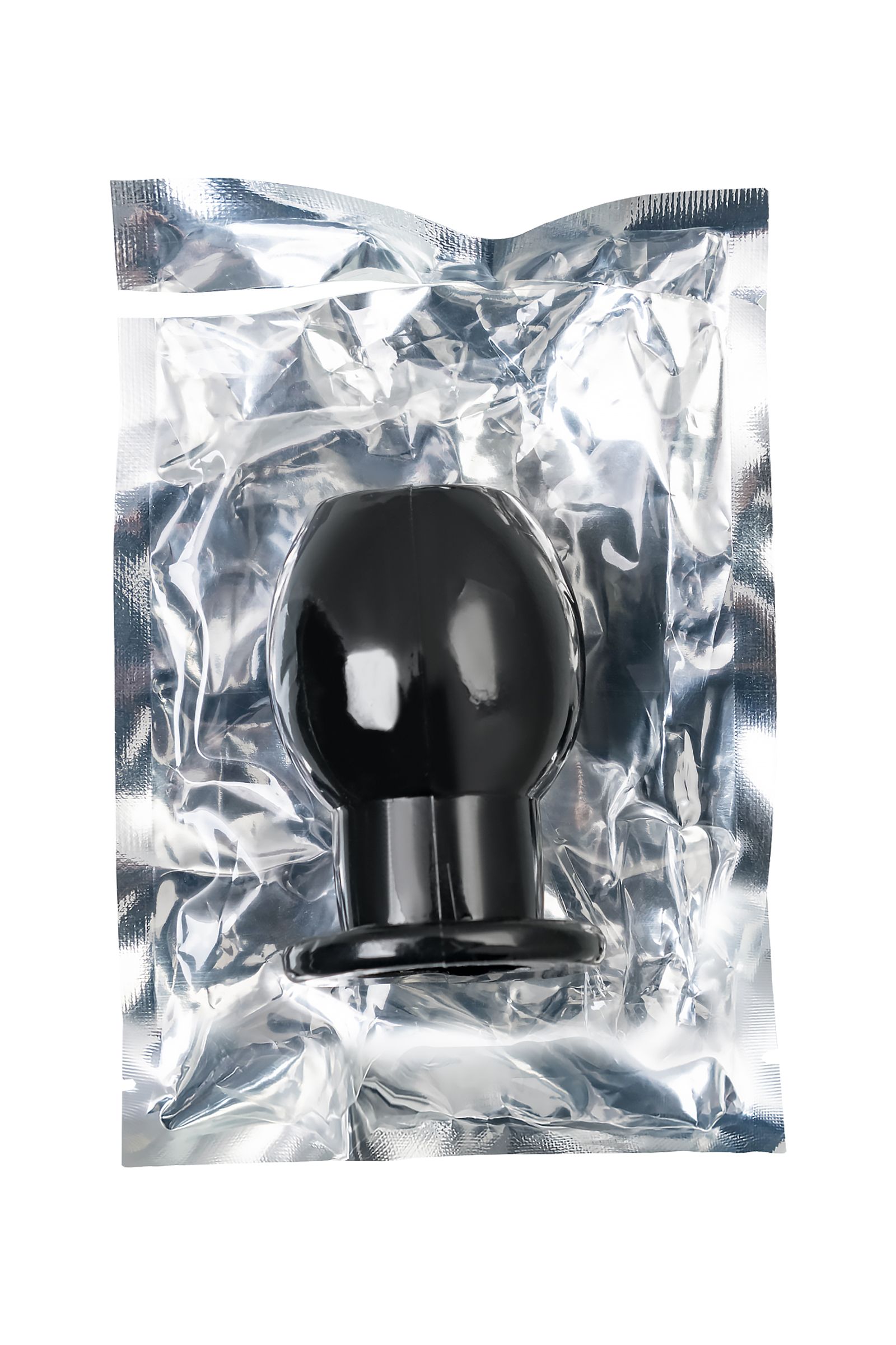 Черная анальная втулка Basic S - 6 см. 10