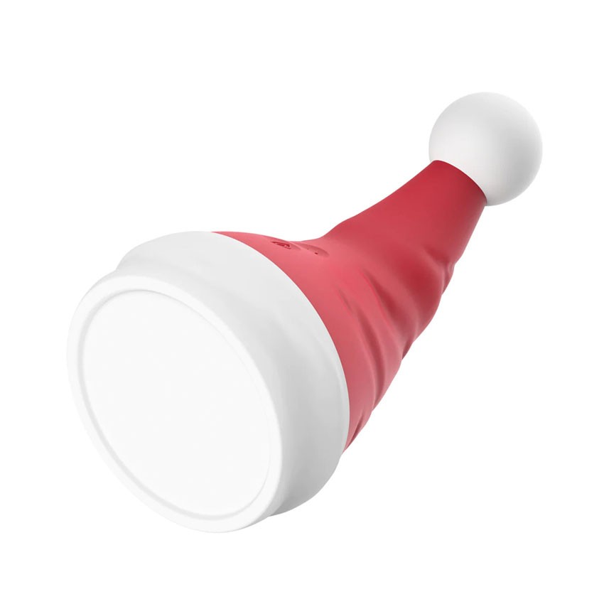 Красный вибростимулятор в форме колпака Magical Santa Hat 4