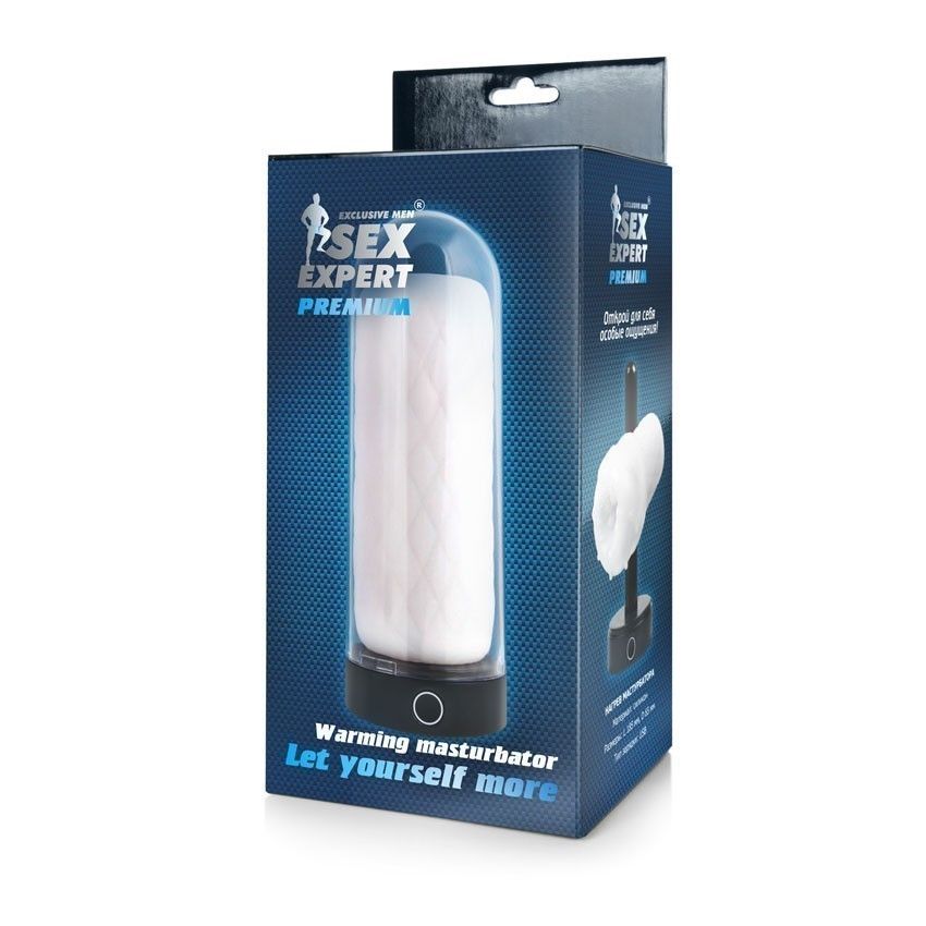 Оригинальный мастурбатор в колбе с нагревом 3