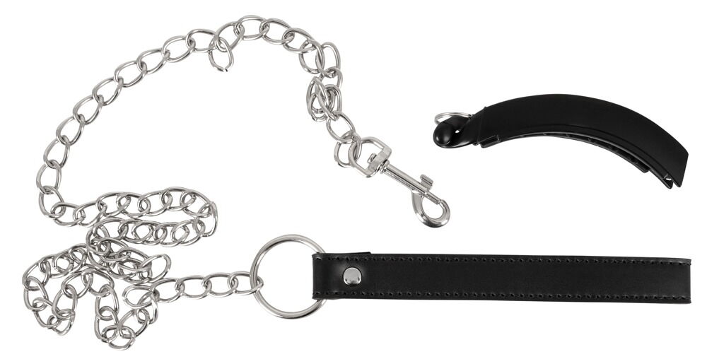 Зажим для половых губ с поводком Pussy Clamp With A Leash 3