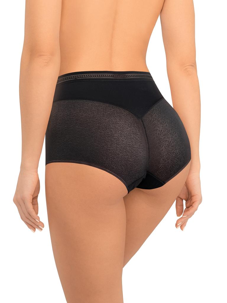 Высокие трусики-слипы из кружева с сетчатой структурой 2