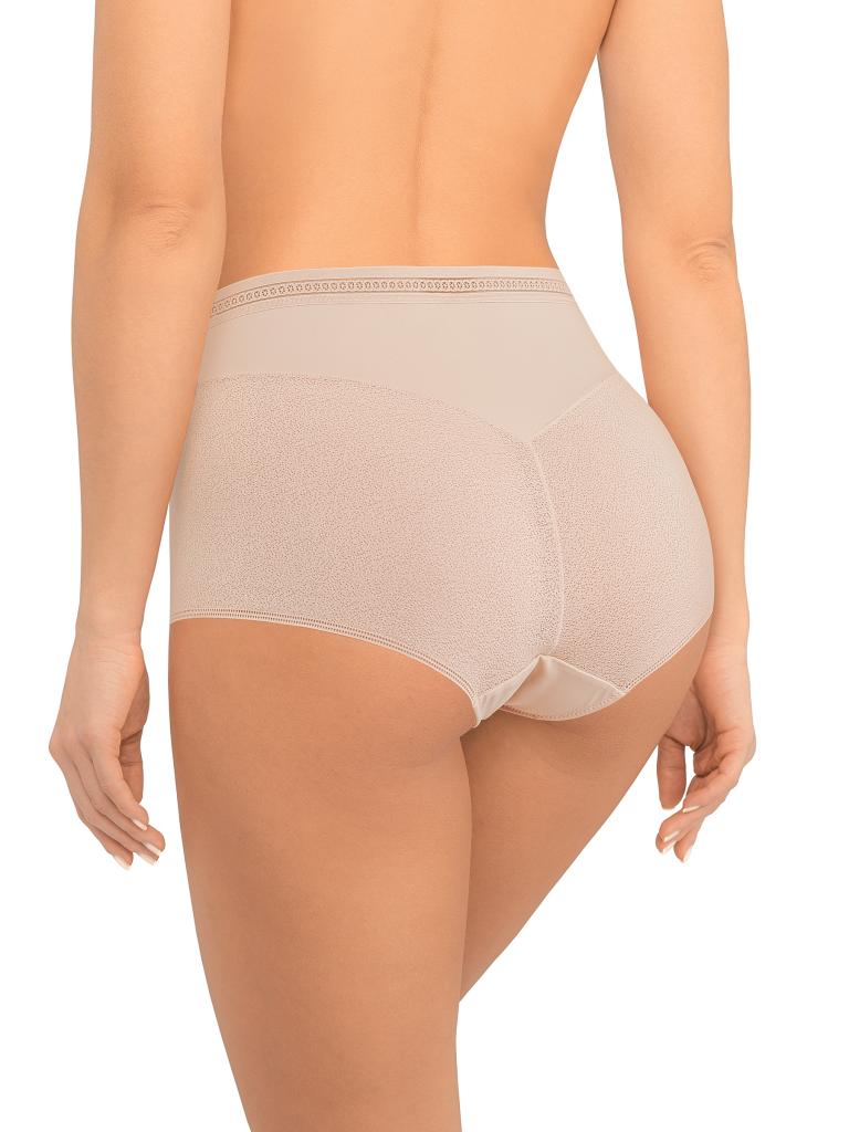 Высокие трусики-слипы из кружева с сетчатой структурой 4