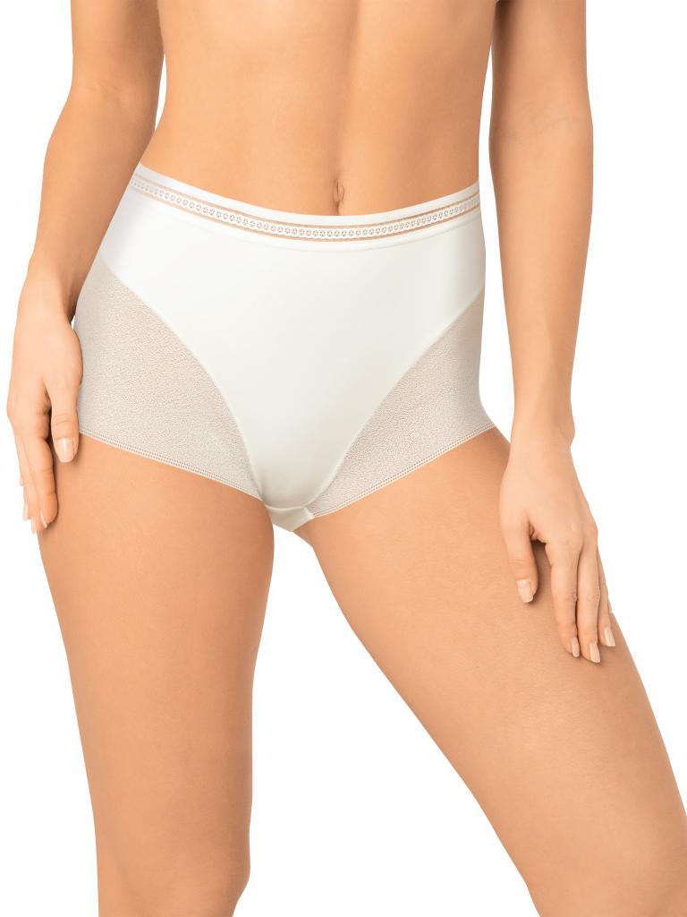 Высокие трусики-слипы из кружева с сетчатой структурой 5