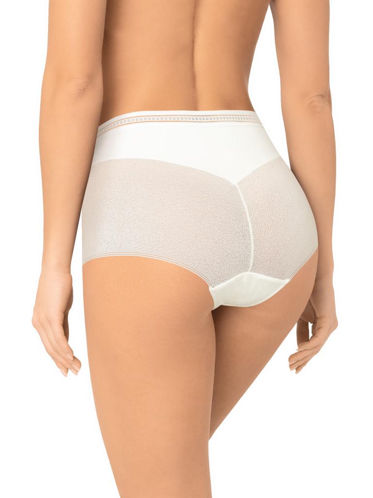 Высокие трусики-слипы из кружева с сетчатой структурой 6