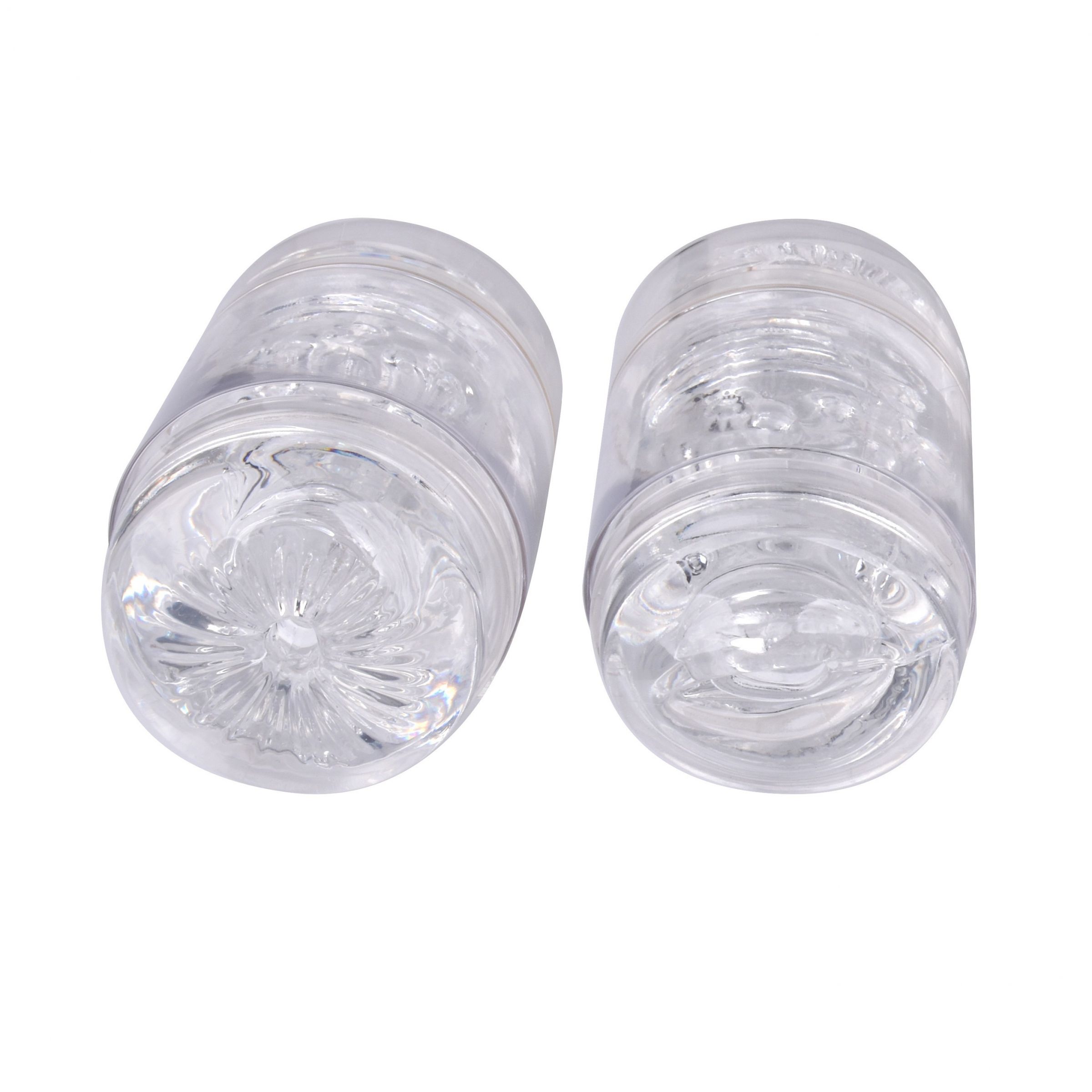 Прозрачный двусторонний мастурбатор Joy Cup - анус и рот 4