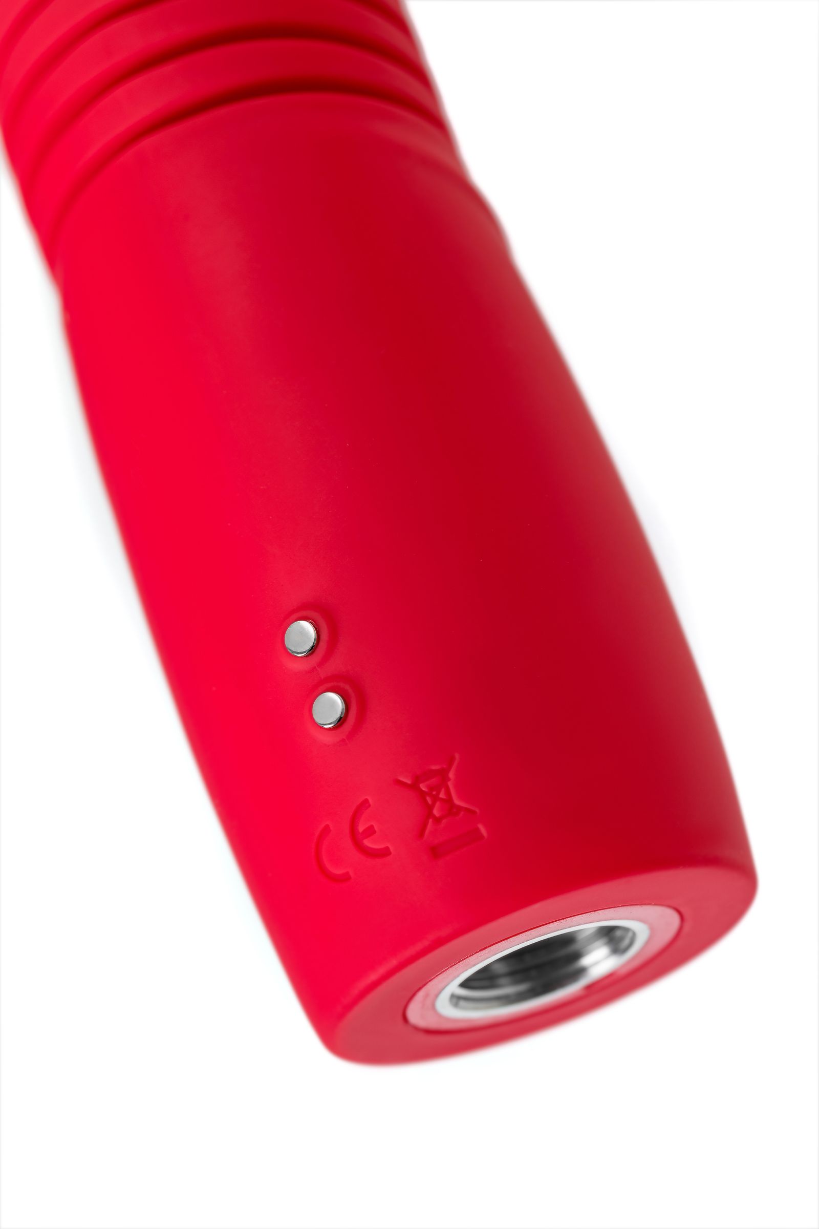 Красный пульсатор Gravity со съемной присоской - 25,9 см. 15