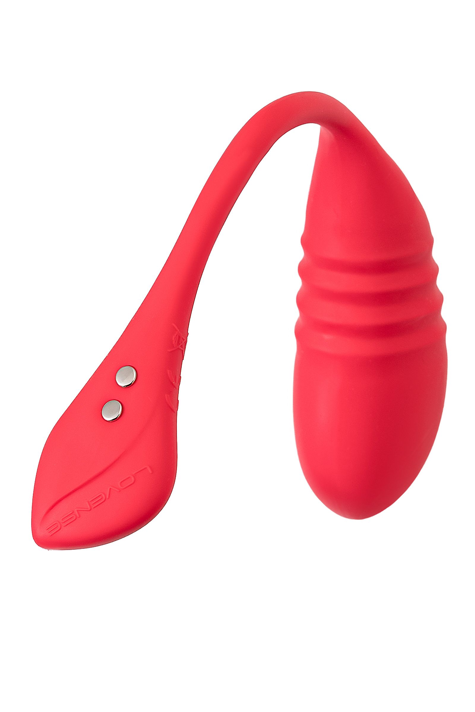 Красное силиконовое виброяйцо Vulse 5