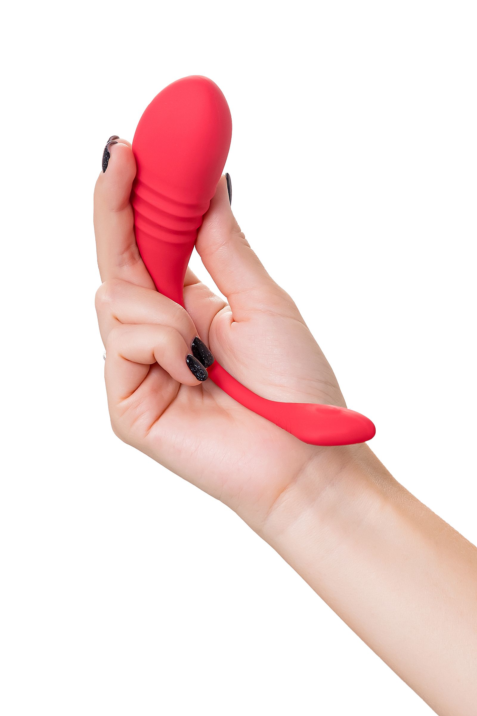 Красное силиконовое виброяйцо Vulse 6