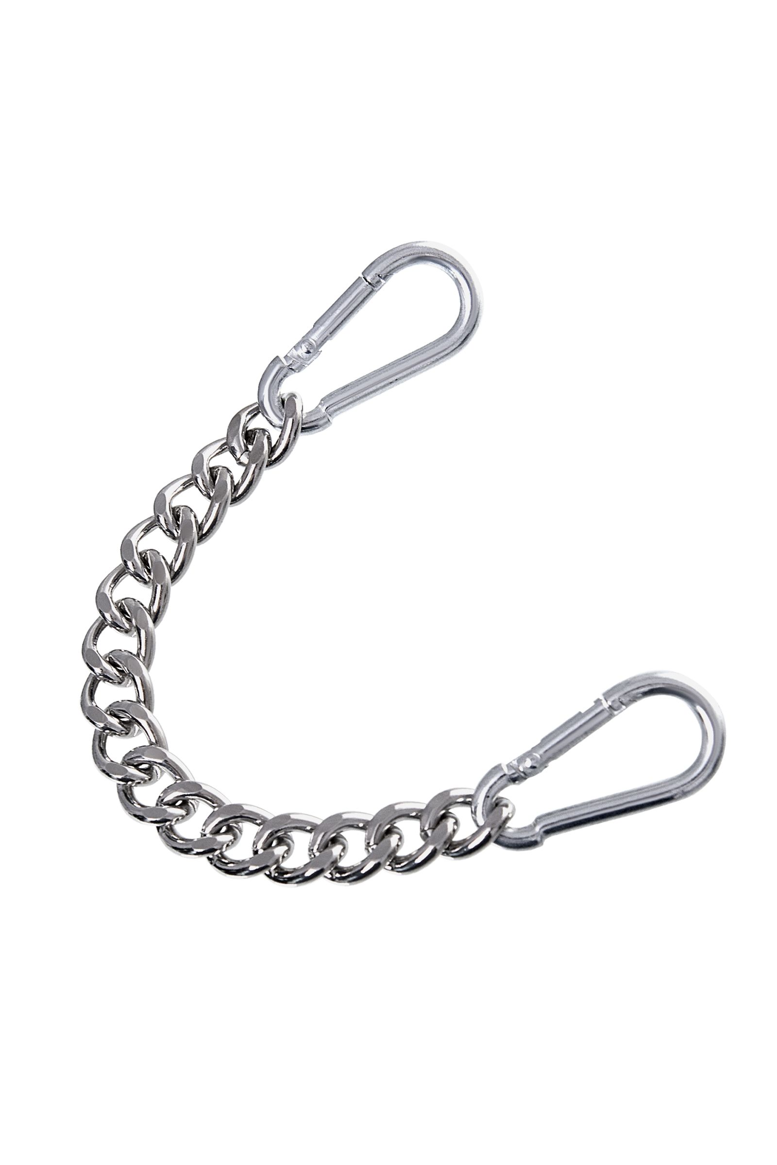 Черные кожаные оковы с двумя ремнями и контрастной строчкой 5