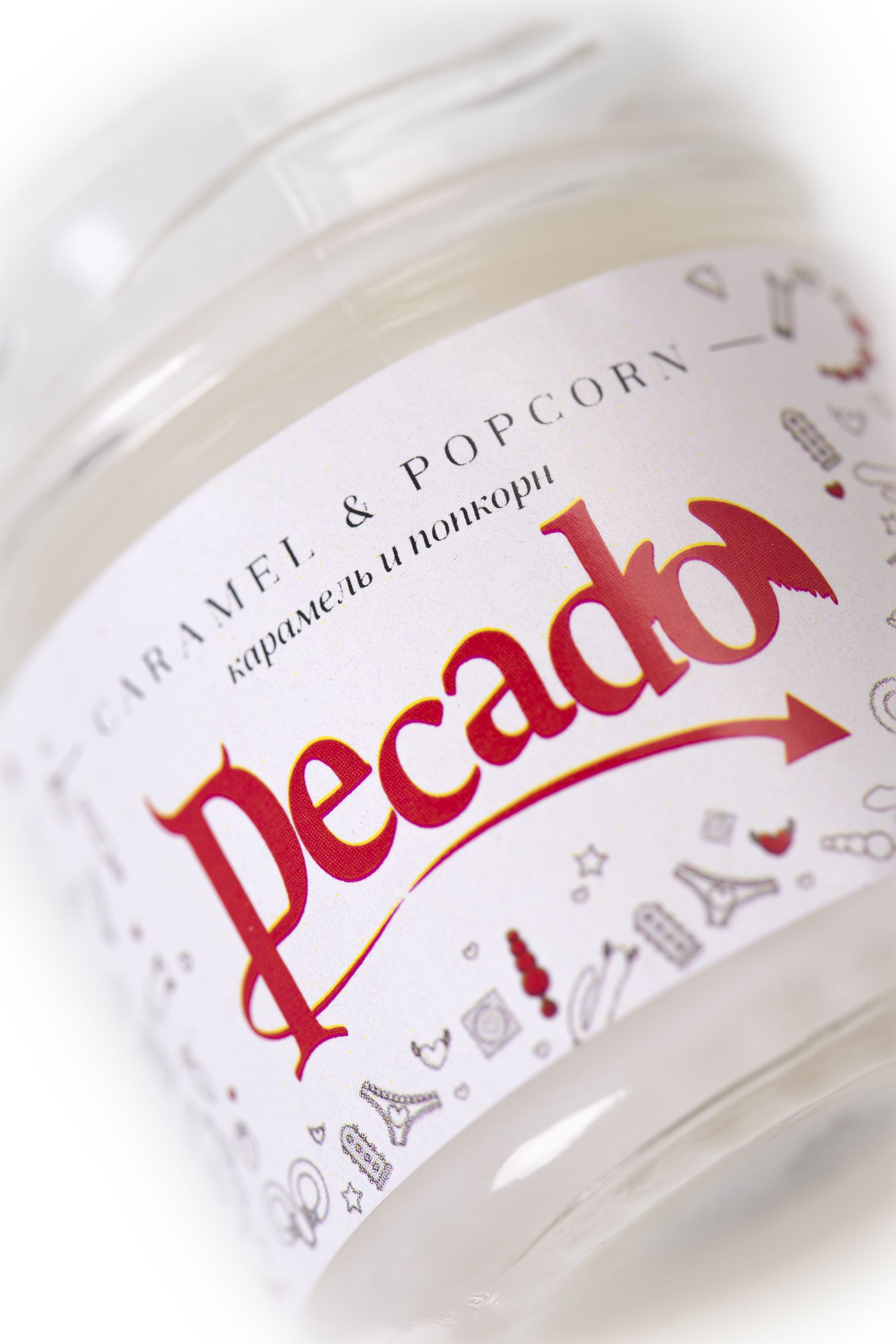 Массажная свеча Caramel & Popcorn - 35 мл. 4