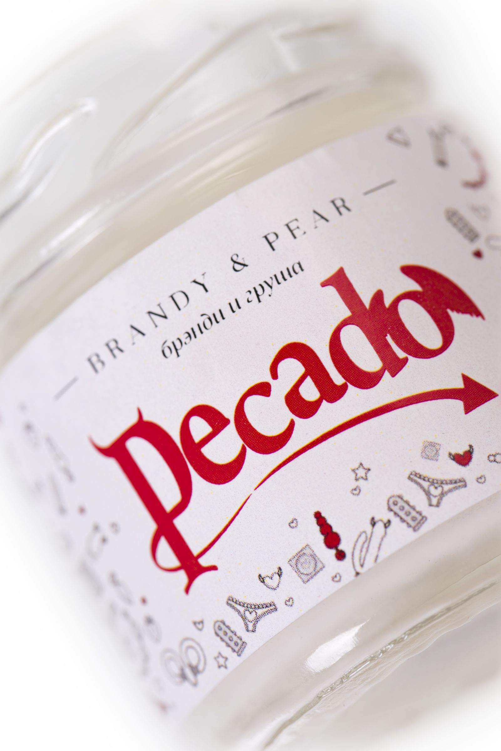 Массажная свеча Brandy & Pear - 35 мл. 4