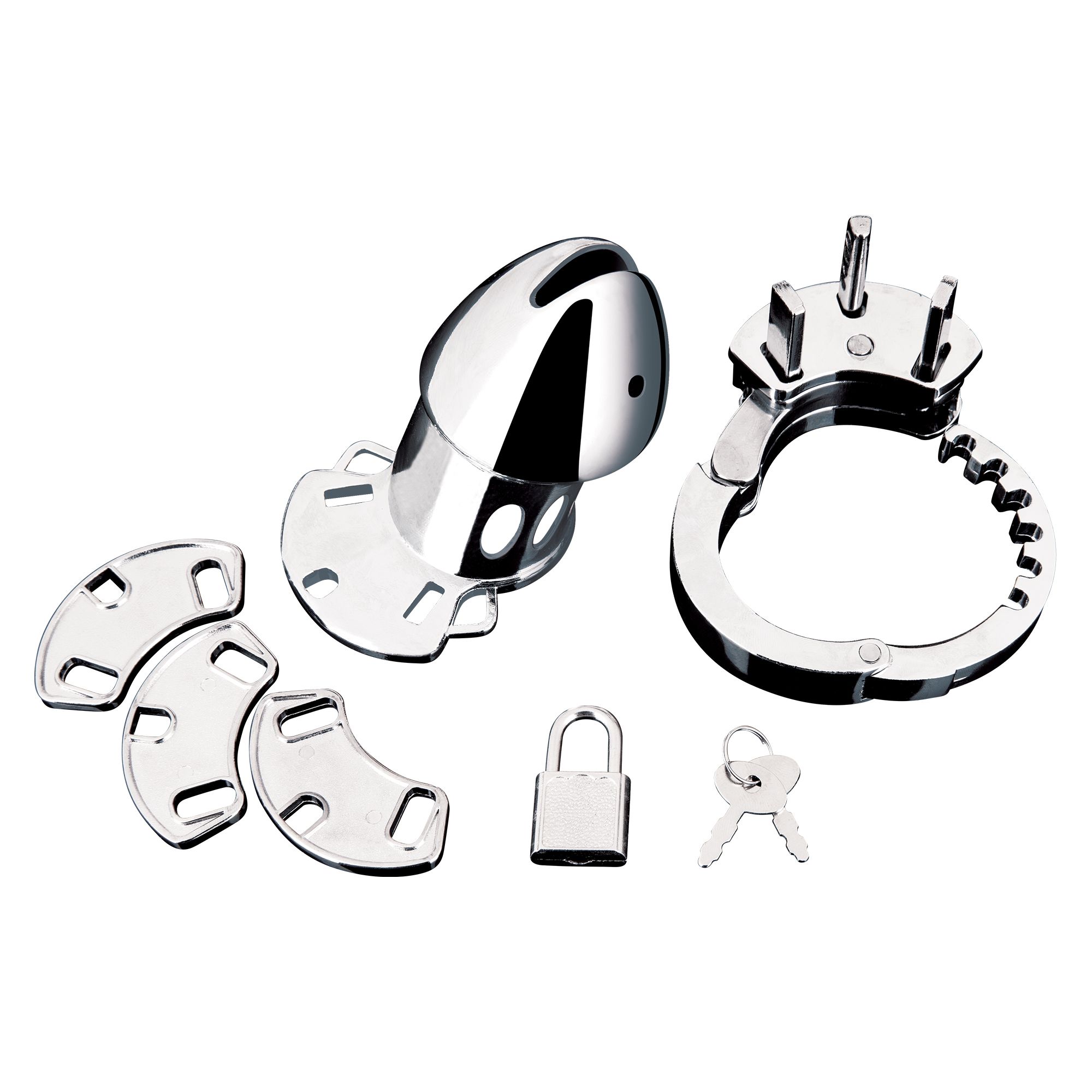 Клетка на пенис из металла Obedience Cock Cage 3