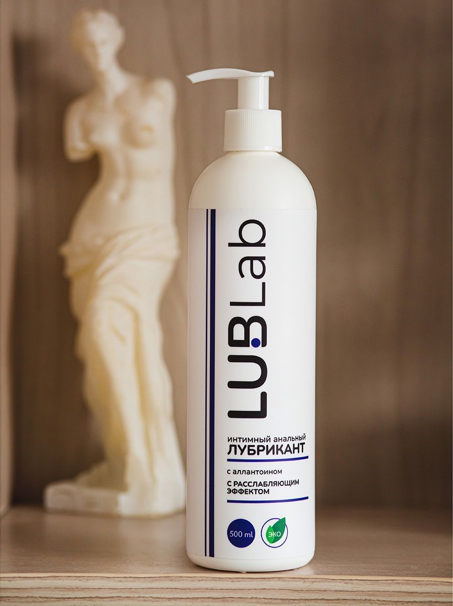 Расслабляющий анальный лубрикант с аллантоином - 500 мл. 5