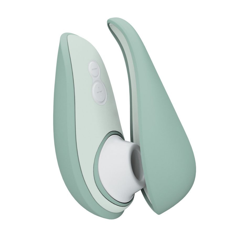 Зеленый бесконтактный клиторальный стимулятор Womanizer Liberty 2 1