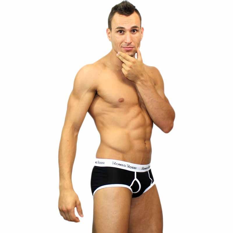 Набор из 4 разноцветных трусов-брифов с контрастной резинкой 12