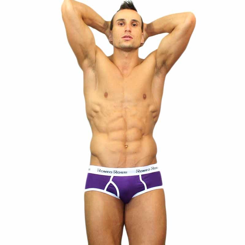 Набор из 4 разноцветных трусов-брифов с контрастной резинкой 16