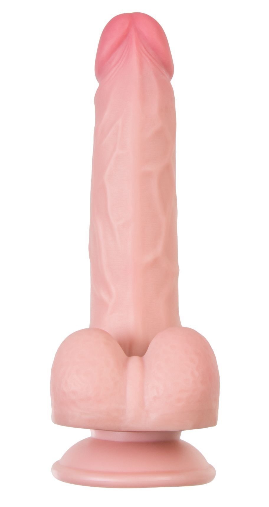 Телесный реалистичный фаллоимитатор My Pretty - 20 см. 1