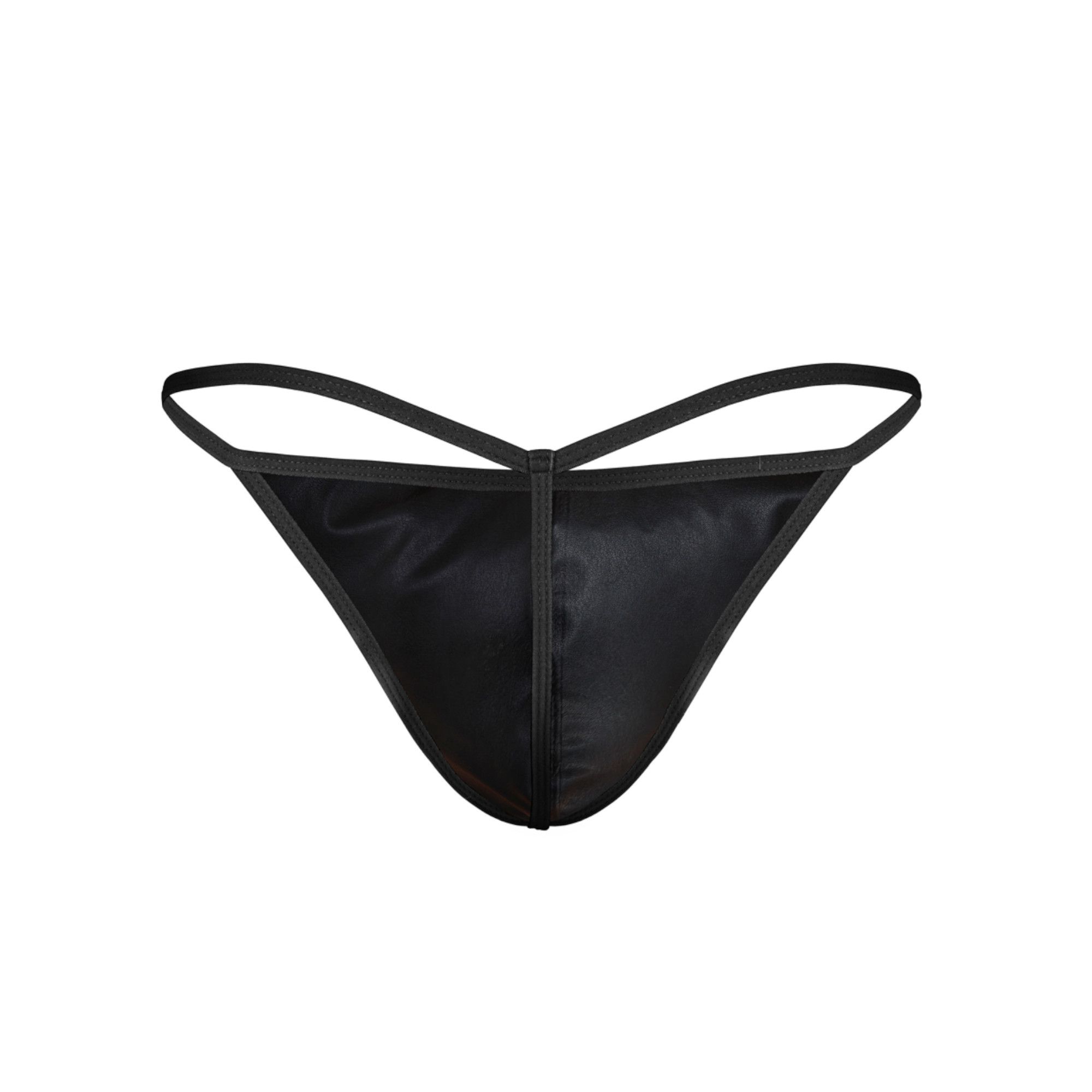 Черные мужские трусы-стринги Darkzone 2