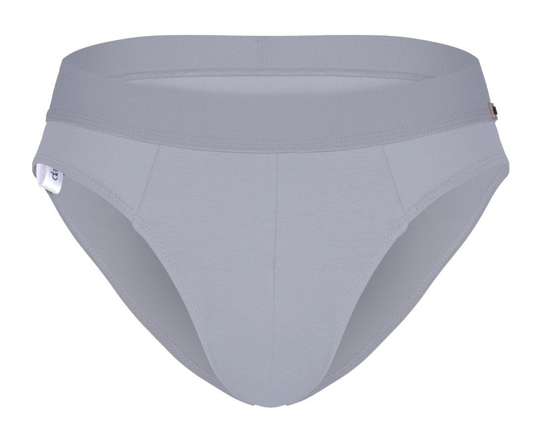 Светло-серые бамбуковые трусы-брифы 4