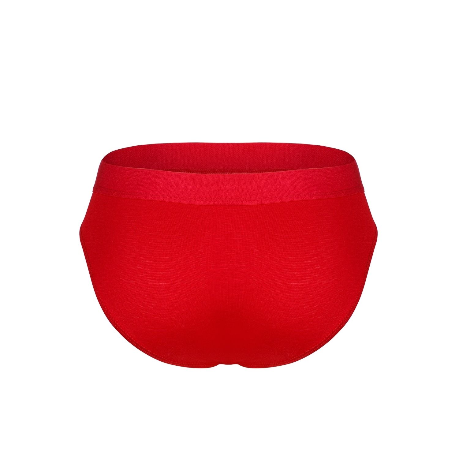 Красные бамбуковые трусы-брифы 2