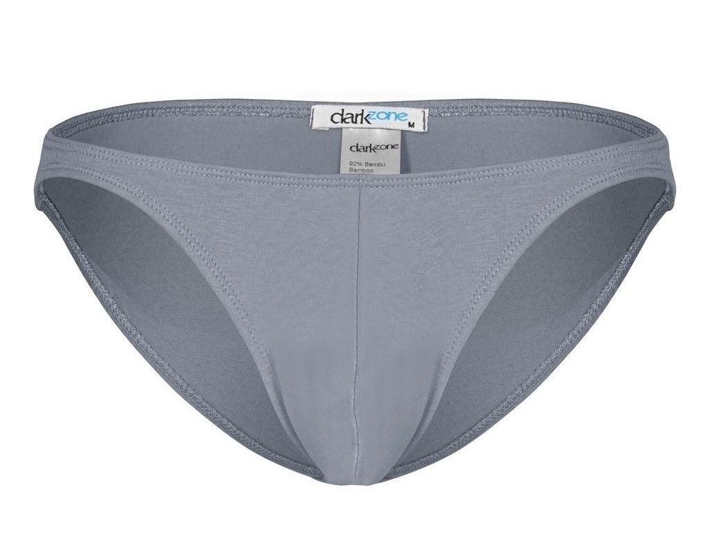 Серые бамбуковые трусы-слипы 1