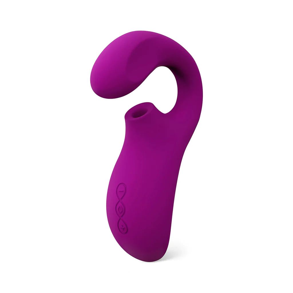 Лиловый массажёр двойного действия Enigma Cruise 2