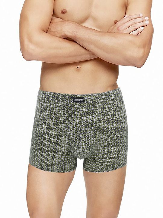 Мужские трусы-шорты с принтом в виде кругов 2