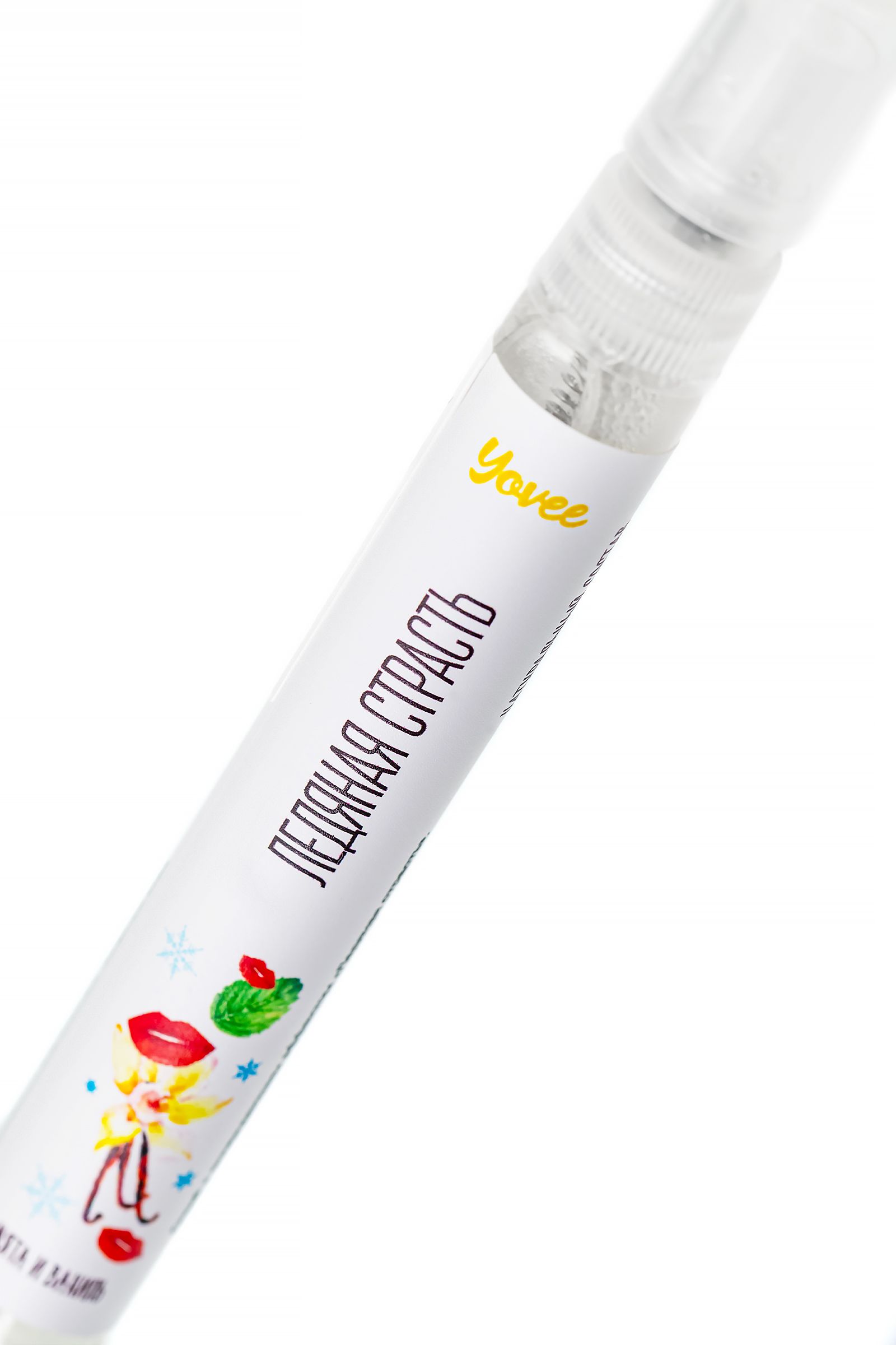 Охлаждающе-возбуждающий оральный спрей «Ледяная страсть» со вкусом мяты и ванили - 10 мл. 5