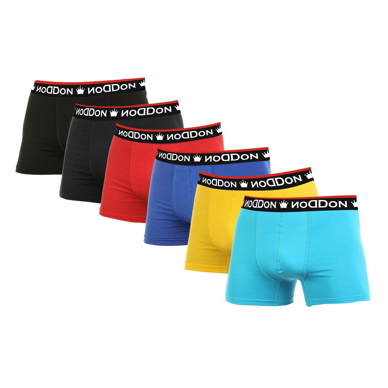 Набор из 6 разноцветных трусов-боксеров DonDon 1