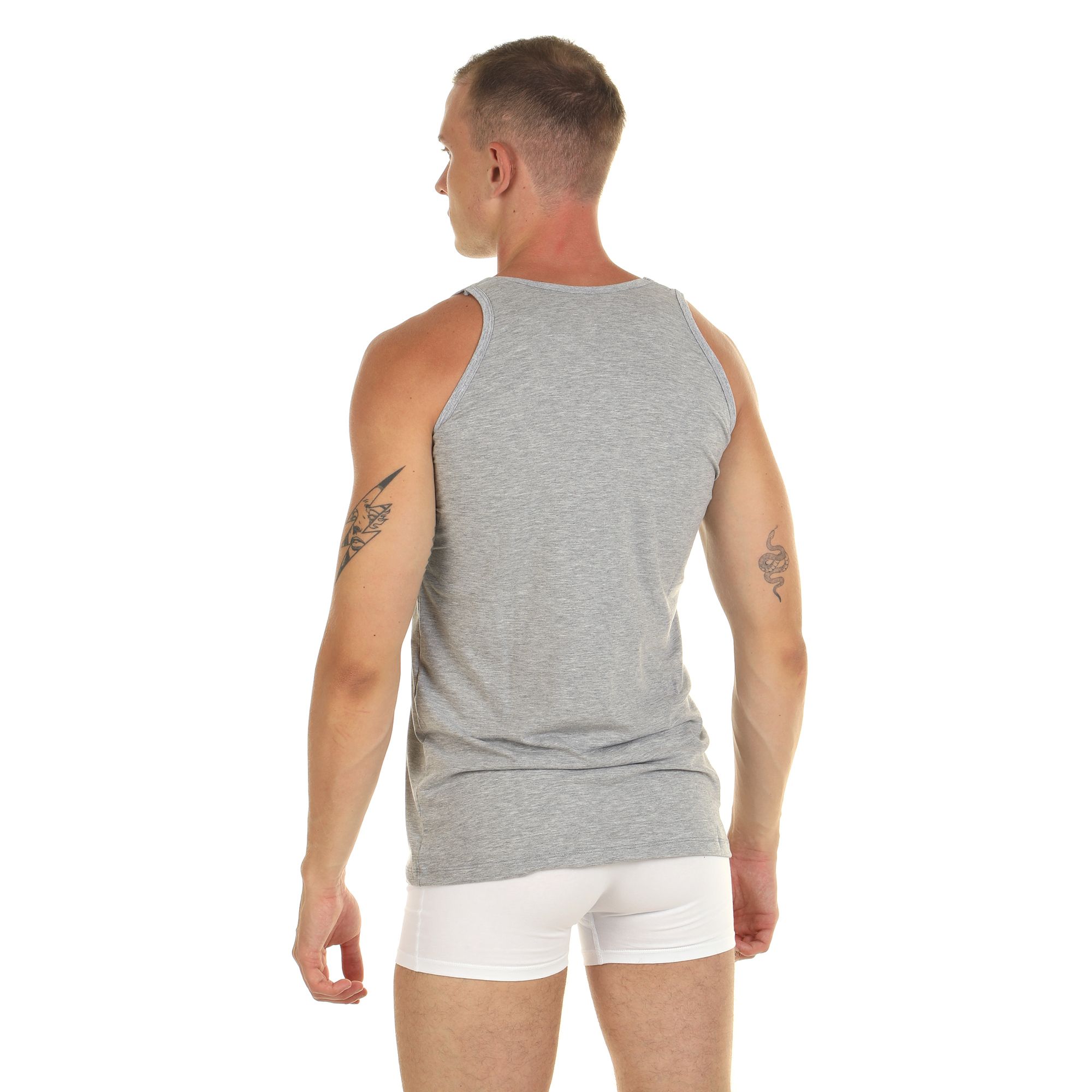 Мужская классическая майка 7