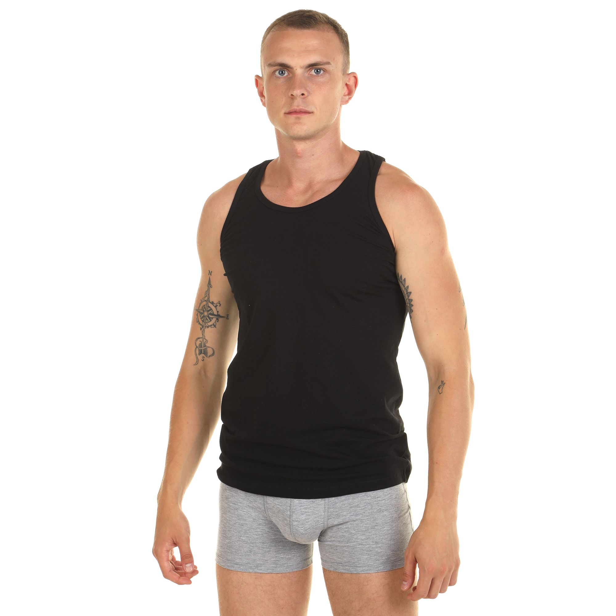 Мужская классическая майка 3