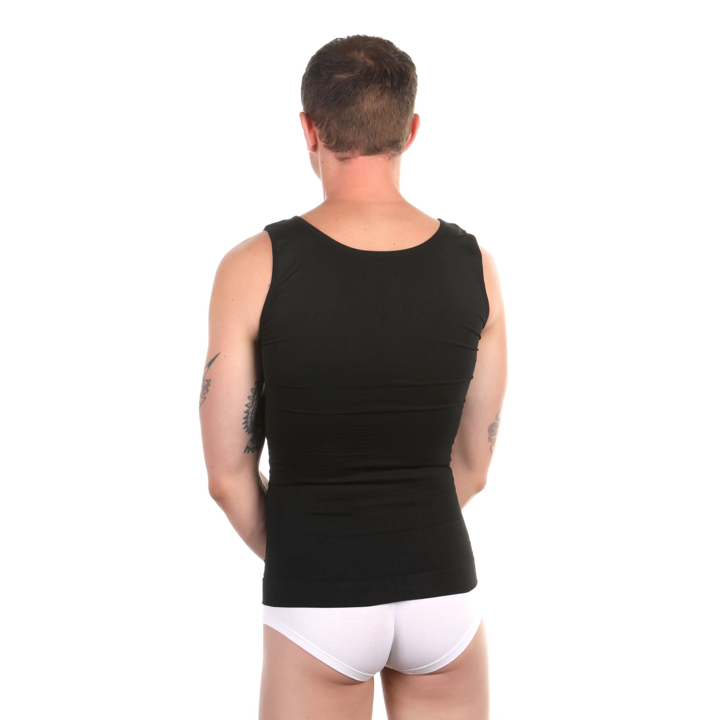 Мужская утягивающая живот майка  2