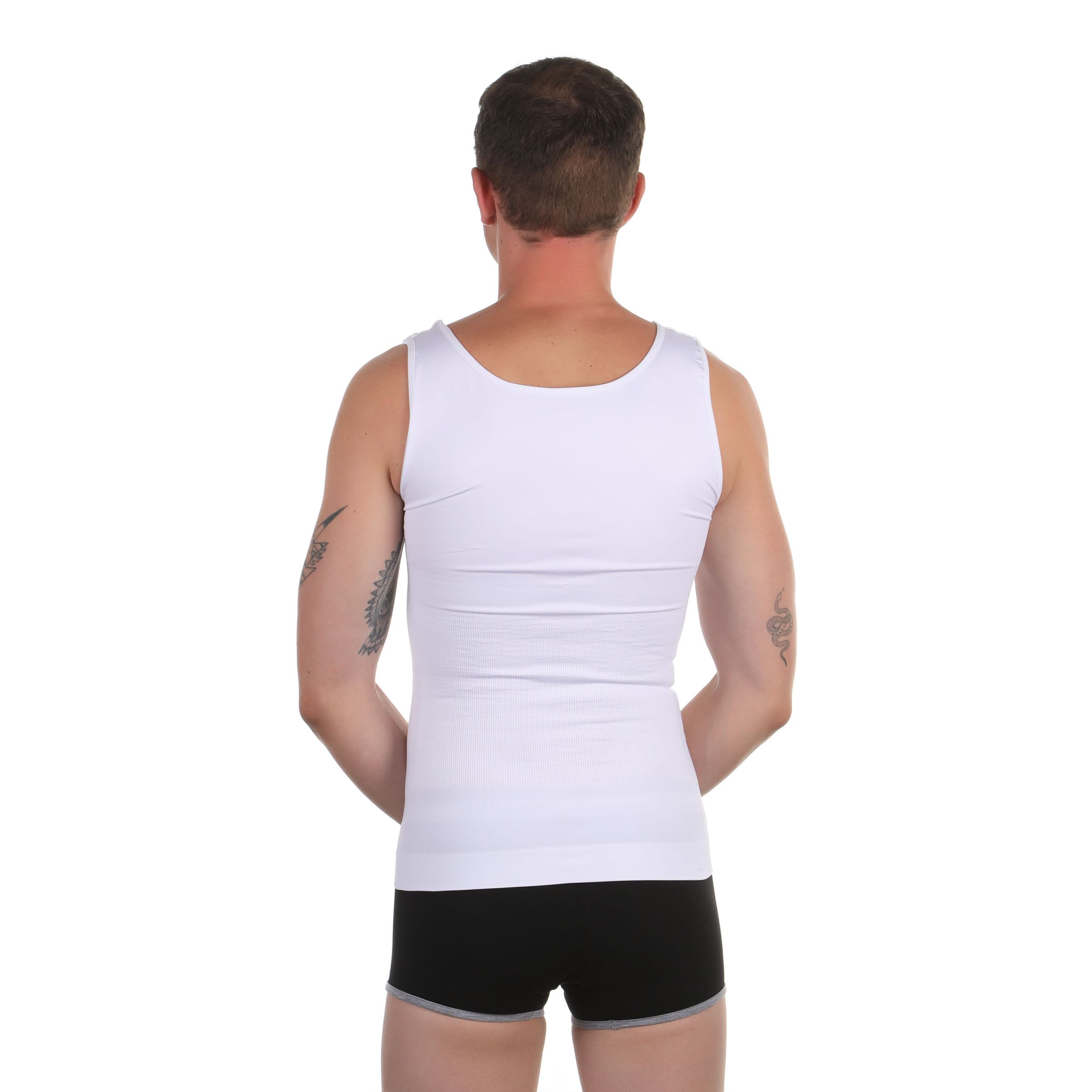 Мужская утягивающая живот майка  5