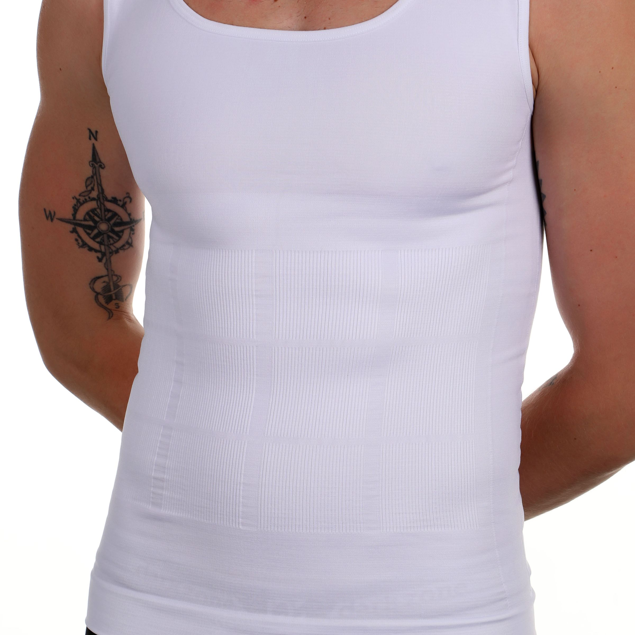 Мужская утягивающая живот майка  6