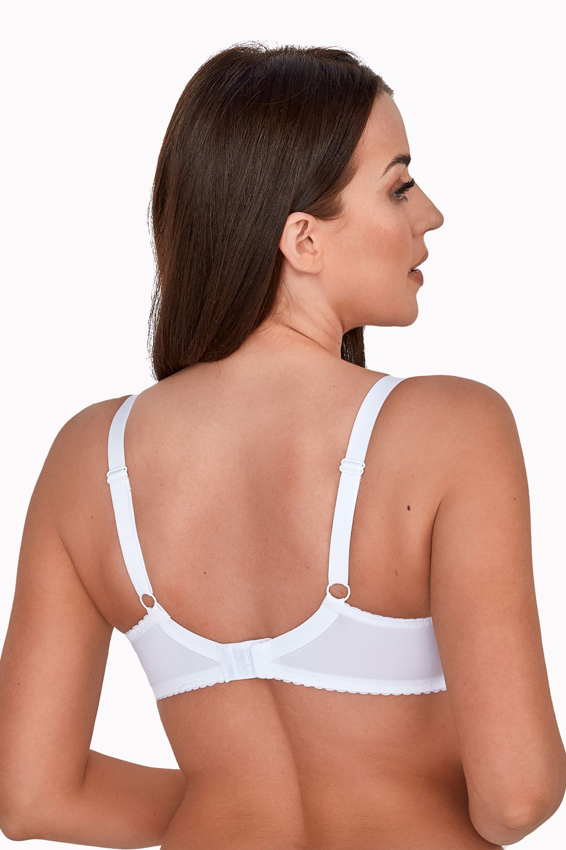 Бюстгальтер с мягкой чашкой из кружева с растительным рисунком 4