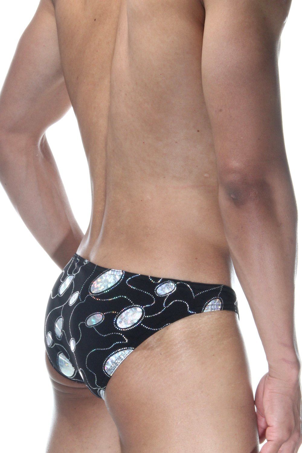 Мужские трусы-слипы с голографическими элементами 2