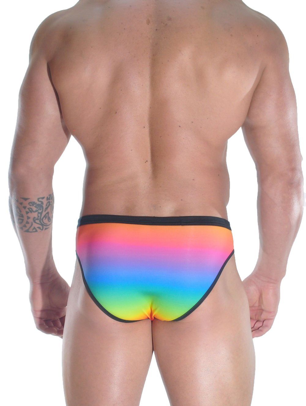 Яркие мужские трусы-слипы 2