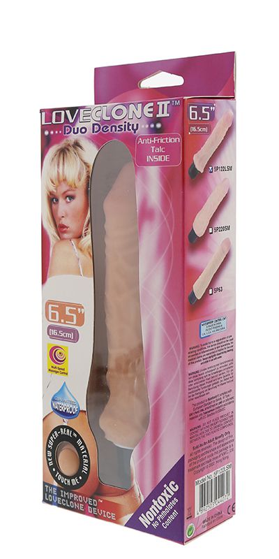 Рельефный реалистичный вибратор - 16,5 см. 2