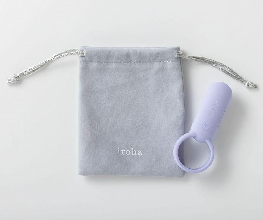 Сиреневое эрекционное кольцо Iroha SVR Very Peri 3