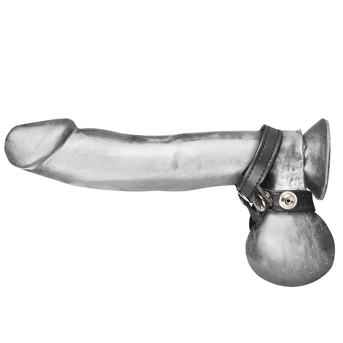 Разделитель мошонки из искусственной кожи на клепках 8 STYLE BALL DIVIDER 3