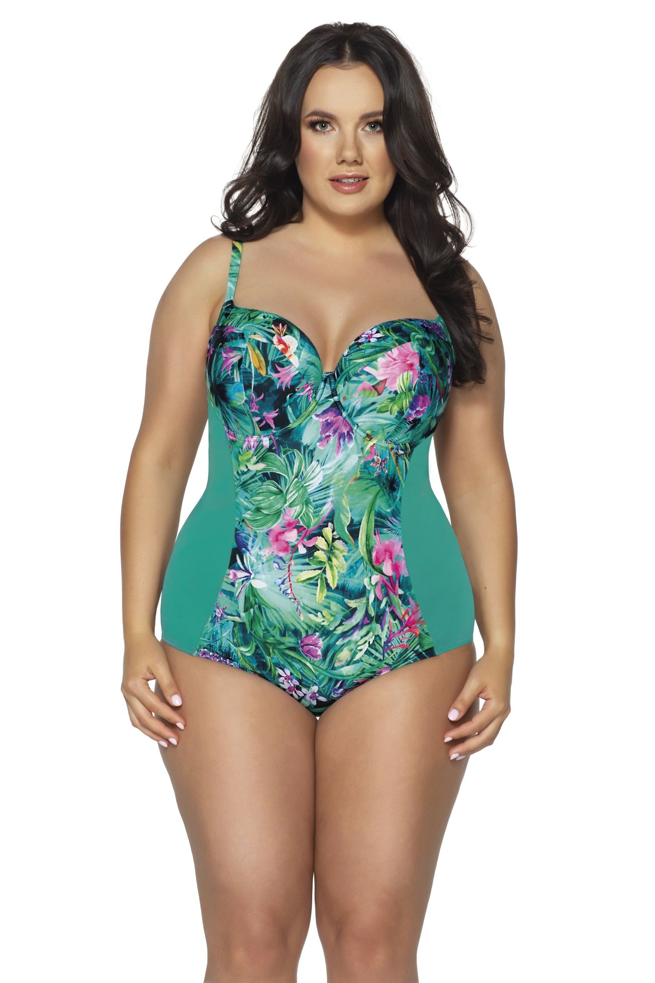 Совместный купальник Paradise с чашкой +size 2