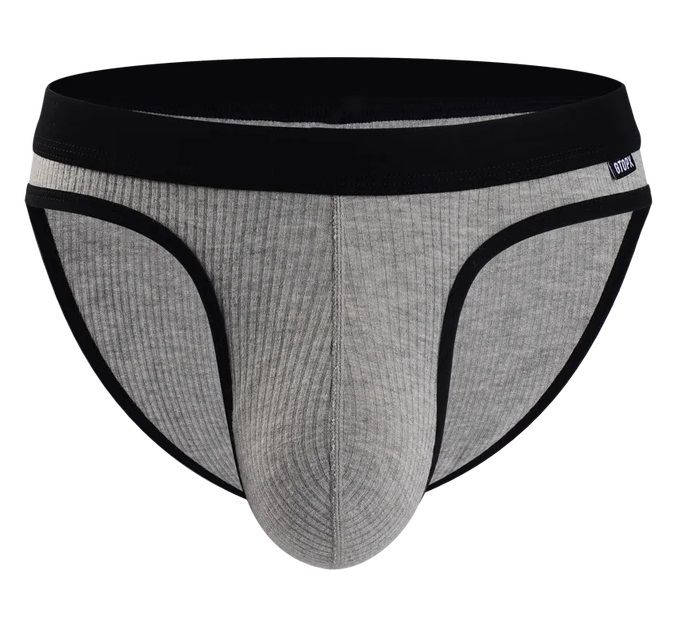 Набор из 4 мужских трусов-брифов в рубчик 6