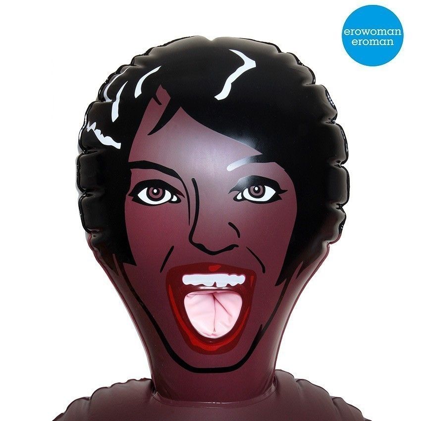 Темнокожая секс-кукла Шарлиз с 3 рабочими отверстиями 4