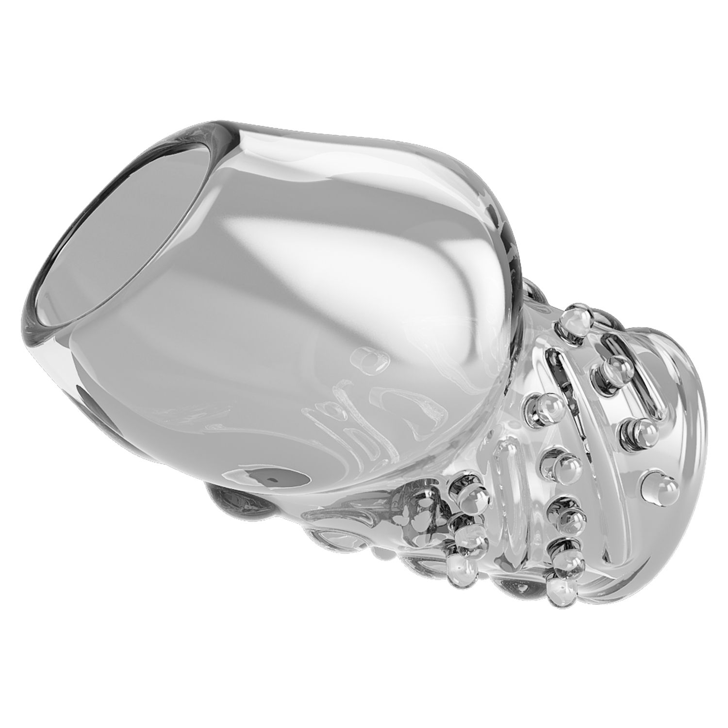 Прозрачная насадка на пенис Matias 4