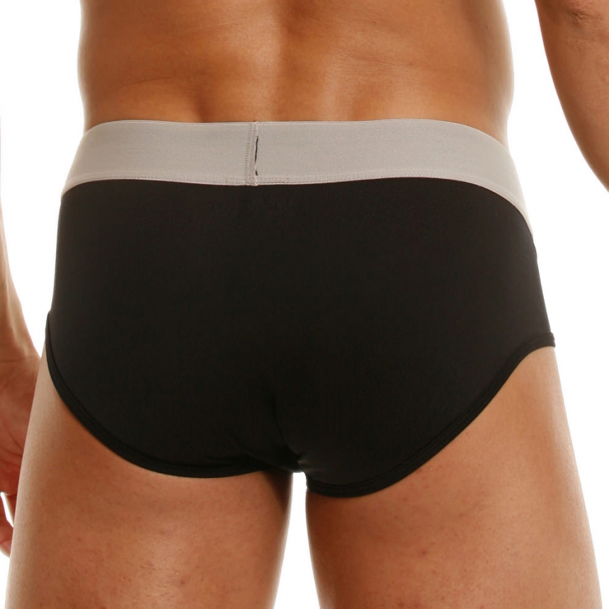 Мужские брифы HUSTLER на широкой резинке из микрофибры 2