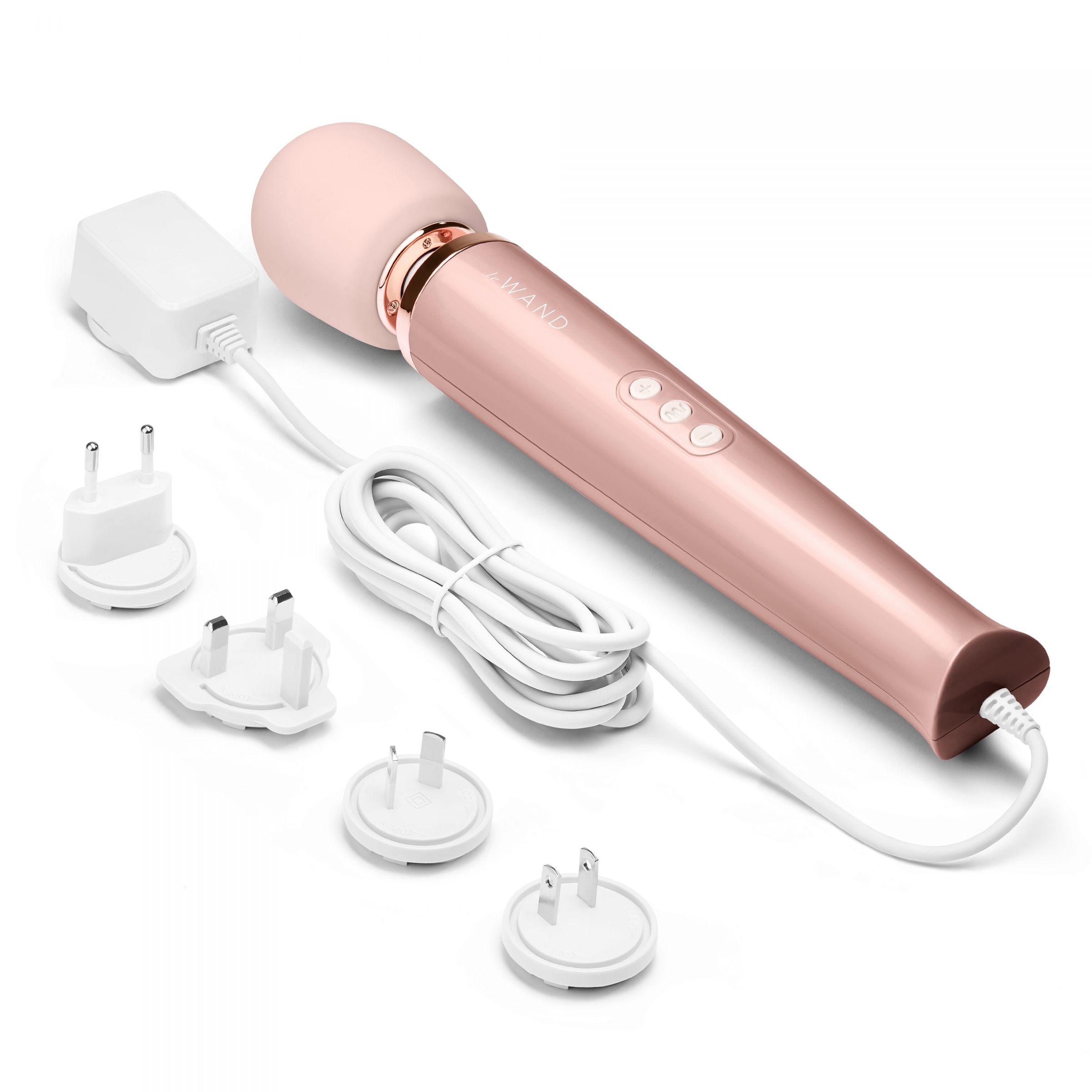 Проводной жезловый вибромассажер Le Wand Powerful Plug-In Vibrating Massger - 34 см. 3