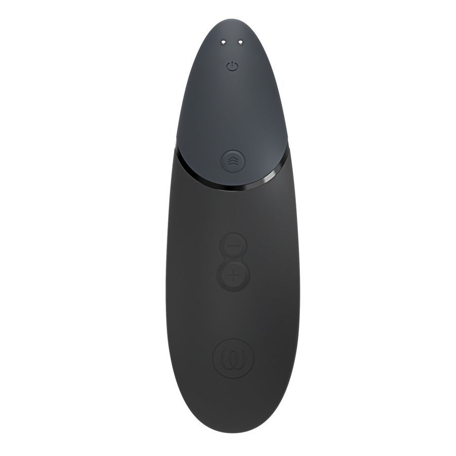 Черный бесконтактный клиторальный стимулятор Womanizer Next 3